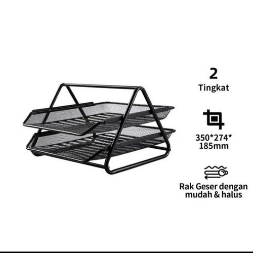 

Nikmati Sos Letter Tray Besi 2 Susun Microtop / Rak Dokumen / Rak Susun Hot Sale