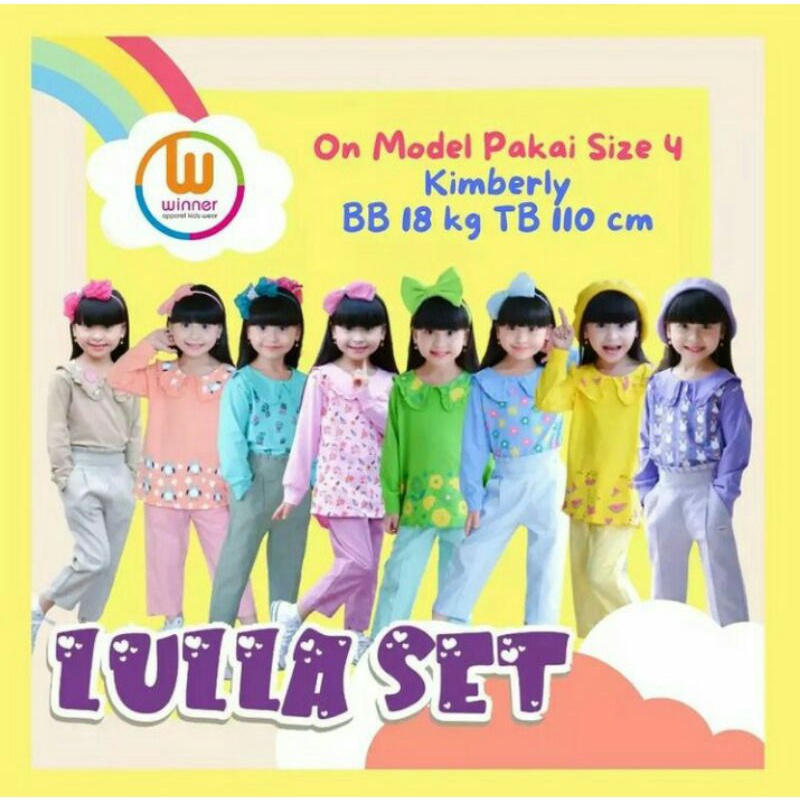 Lulla Set Winner Setelan baju anak perempuan
