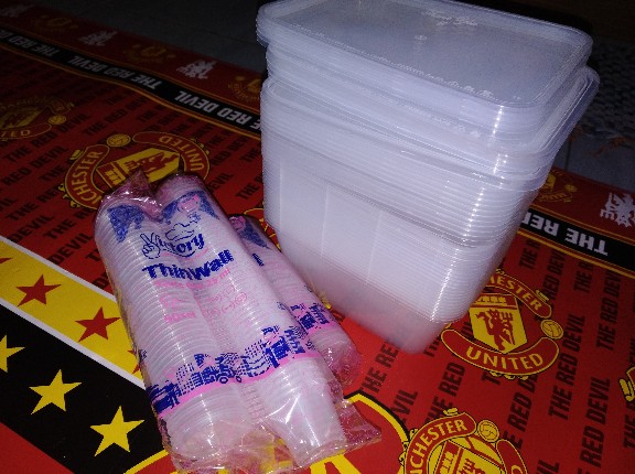 Thinwall/ Sauce Container/ Tempat Saos/ Tempat Sambal 35ml