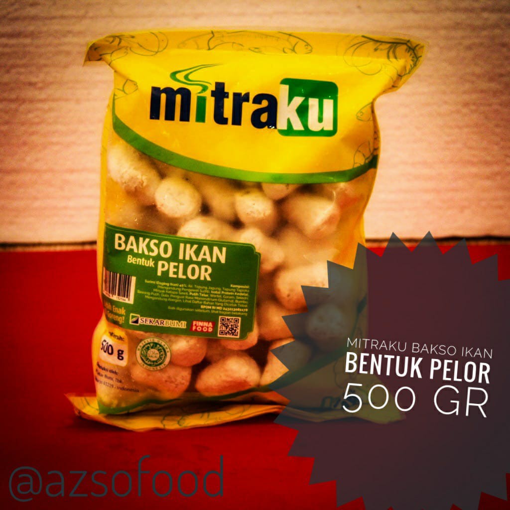 

MITRAKU BAKSO IKAN BENTUK PELOR 500 G