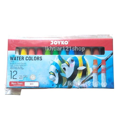 

Hemat 1 Pack Cat Air/Water Colour Isi 12 Pcs Warna Hot Sale