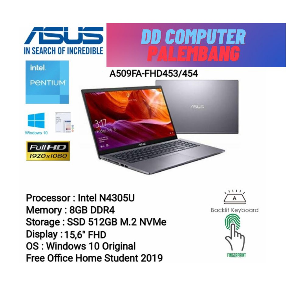 A509FA-FHD453 silver/454 grey