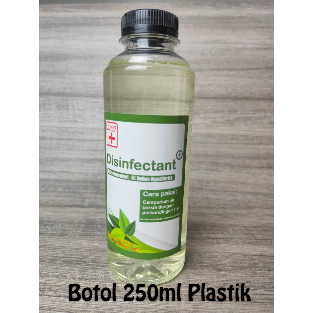 Disinfektan AV 250ml 250 ml Sodium Hipoklorit bayclin so klin pemutih pakaian baju Hypochlorite