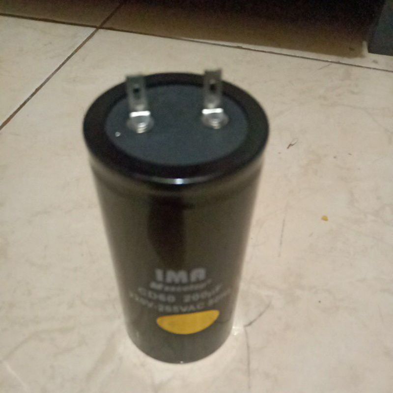 Motor running capasitor/starting capasitor 200 uf