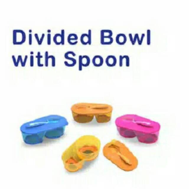 AP010 Baby Safe Divided Bowl with Spoon