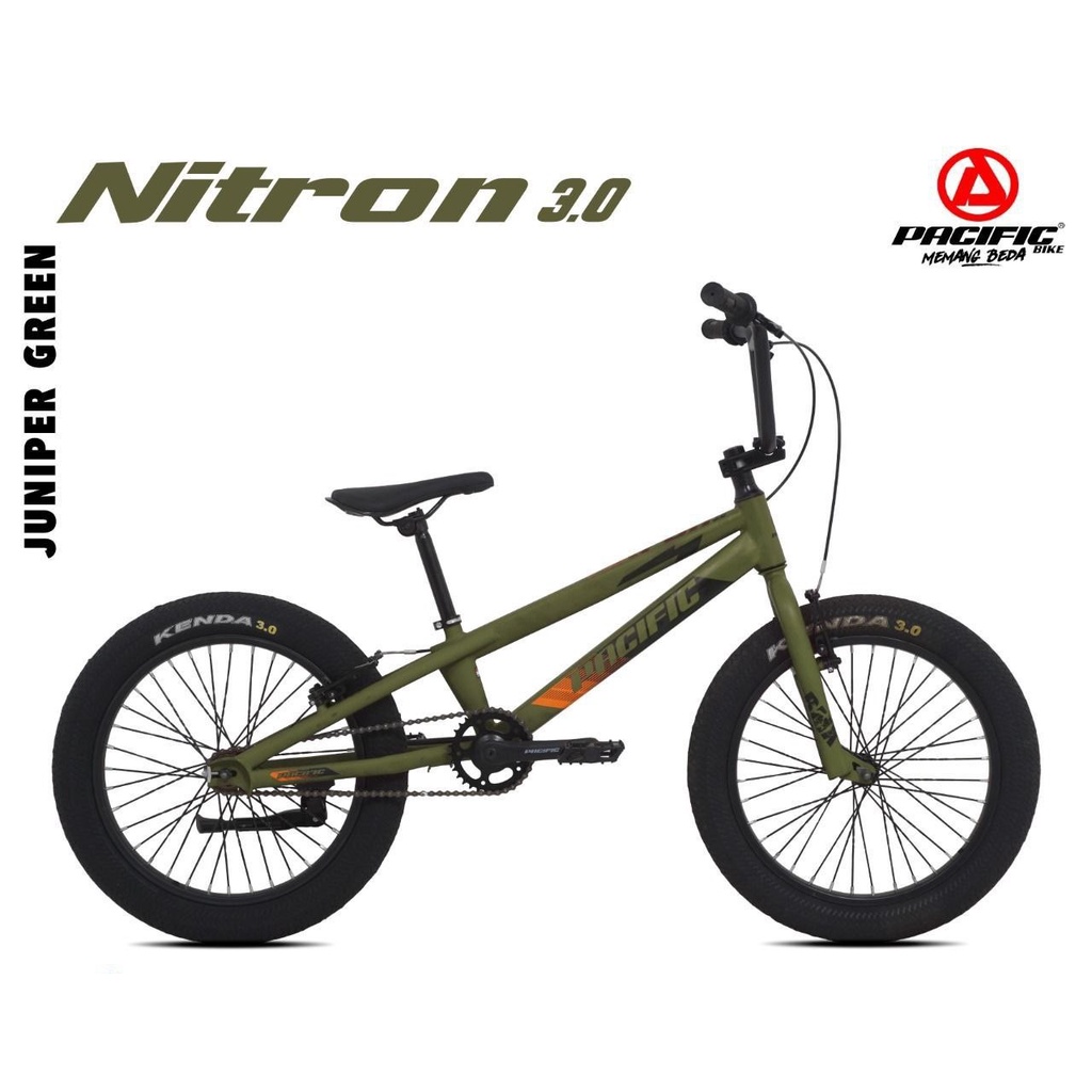 Sepeda BMX PACIFIC NITRON 3.0 Ban Jumbo Ukuran 20 Inch