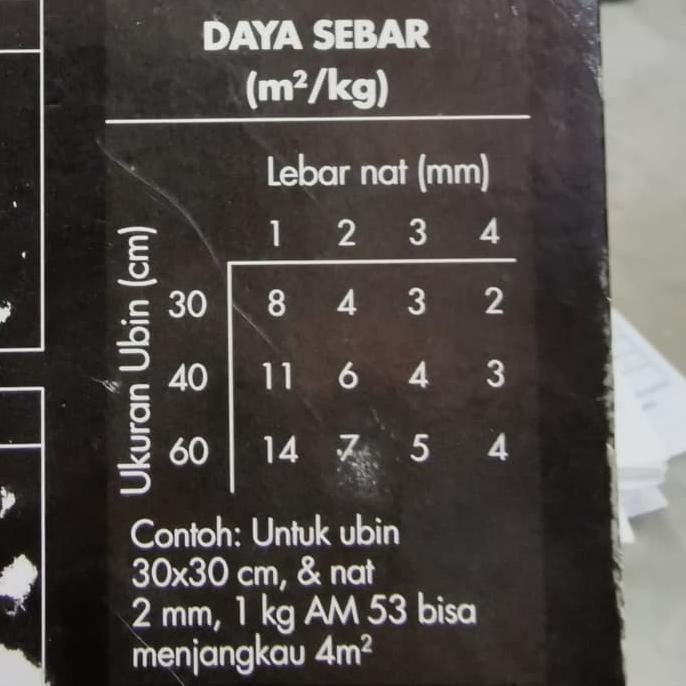 Terbaru Am 53 Merah Tile Grout / Semen Keramik Pengisi Nat Maroon Daisy Ori