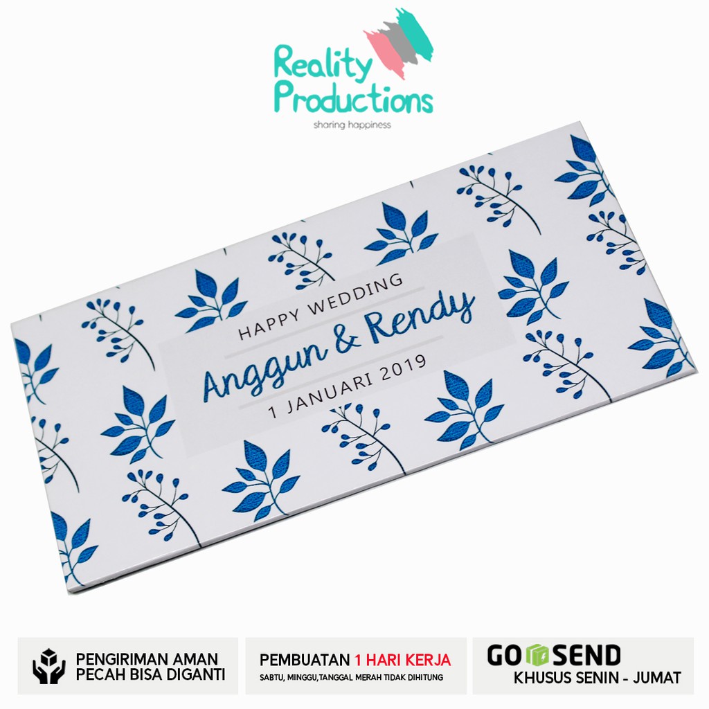 Kartu Ucapan Hardcover Kode 012 Tema Floral