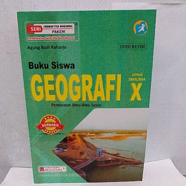 Jual Buku Siswa Geografi SMA/MA Kelas X Mediatama | Shopee Indonesia