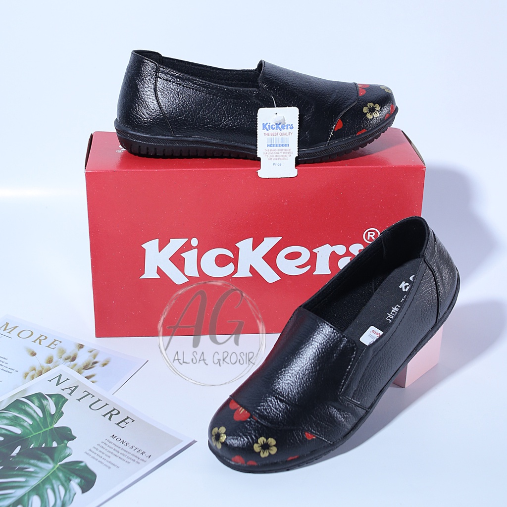 Sepatu Docmart Wanita/sepatu loafers wanita/terlaris/bestseller/Sepatu Loafer Zipper Nyaman No Lecet-lecet Untuk ke Kantor sepatu sekolah wanita[BISA COD]