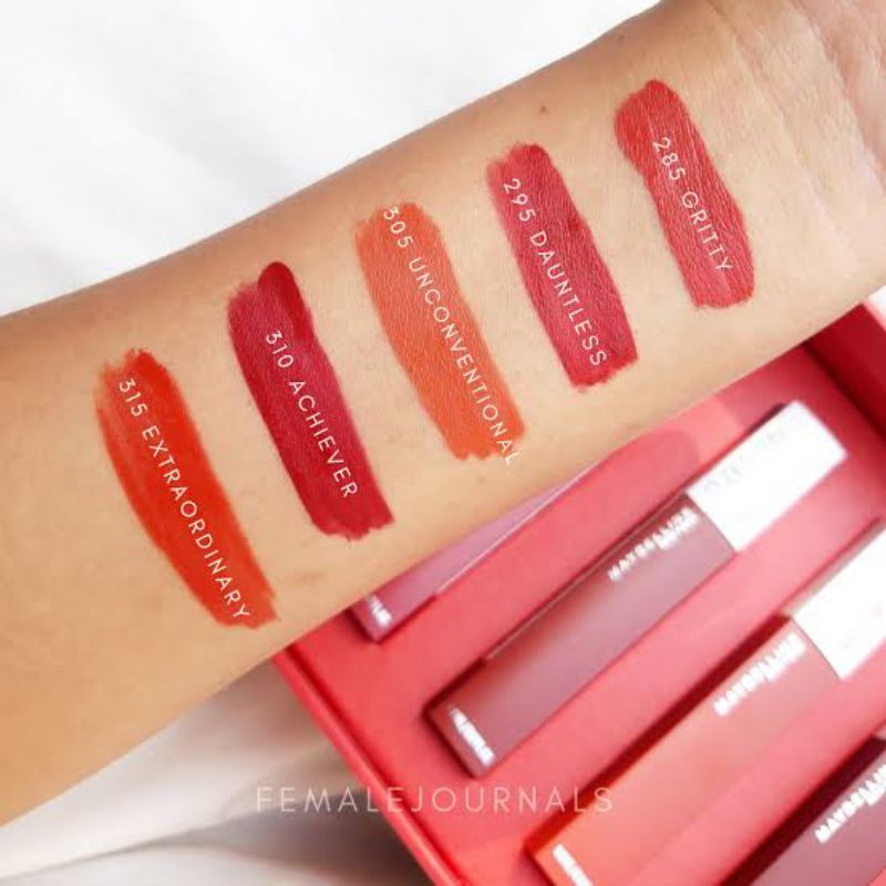 Preloved Lip cream Maybelline Matte Ink PRELOVED shade 295