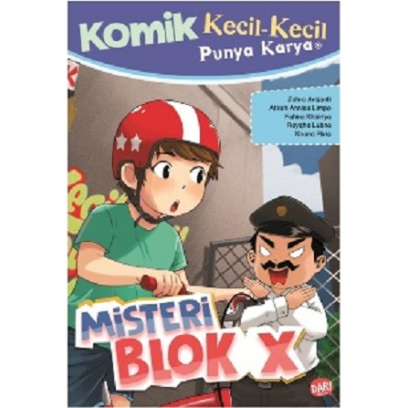 BUKU KOMIK KKPK MISTERI BLOK X