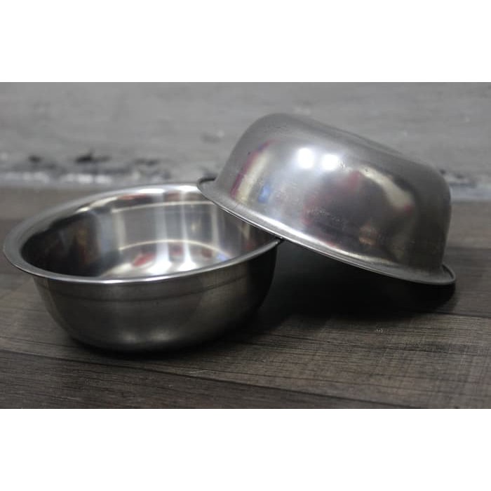 mangkok mangkuk  kecil mini stainless  steel  stel stil 
