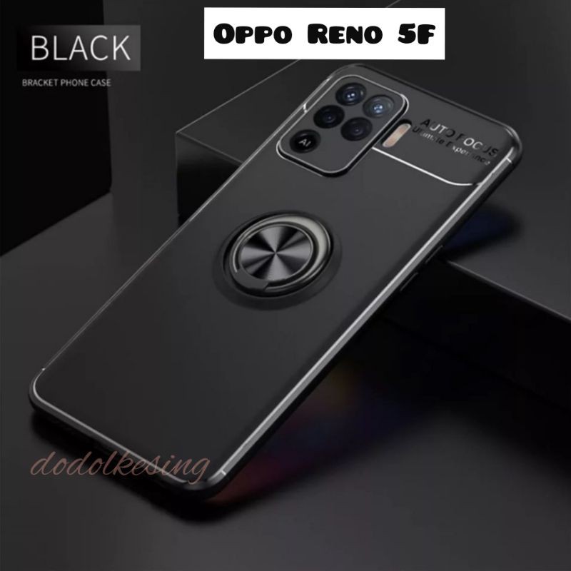 Oppo Reno 5f Soft Case Auto Focus Invisible Iring
