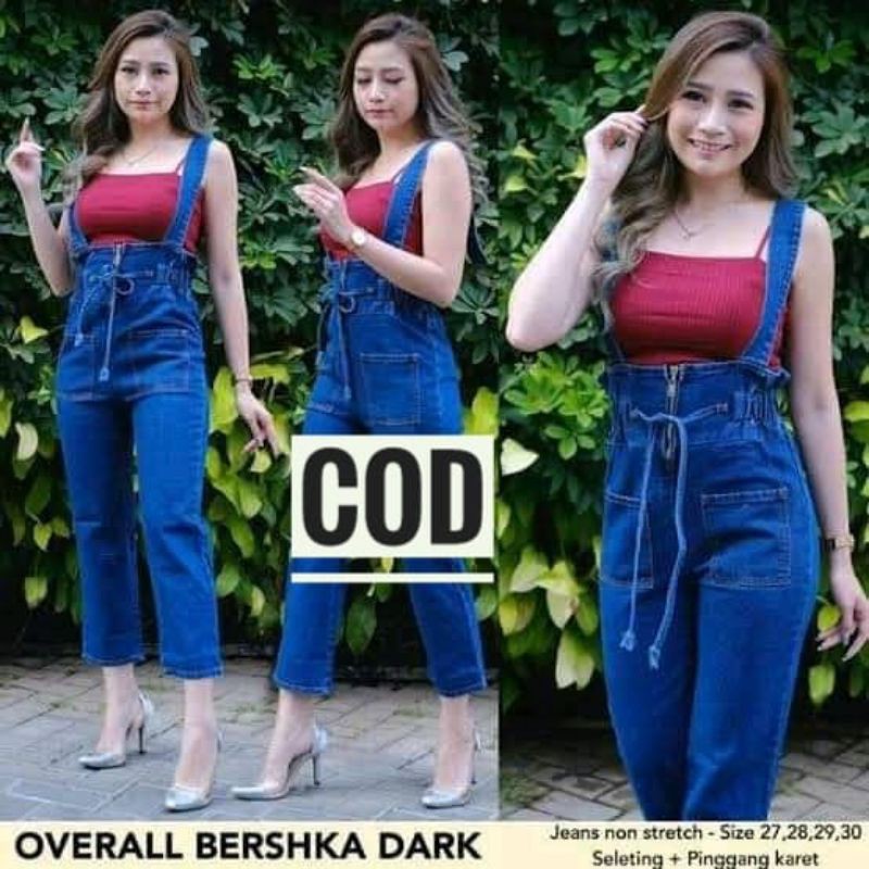 BF OVERALL BRESHKA//CELANA JUMPSUIT JEANS//CELANA JUMPSUIT