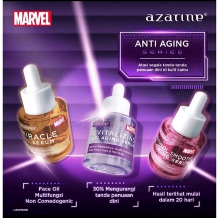 ❤GROSIR❤AZARINE SERUM  SUPER HERO SERIES X MARVEL COLLABORATION