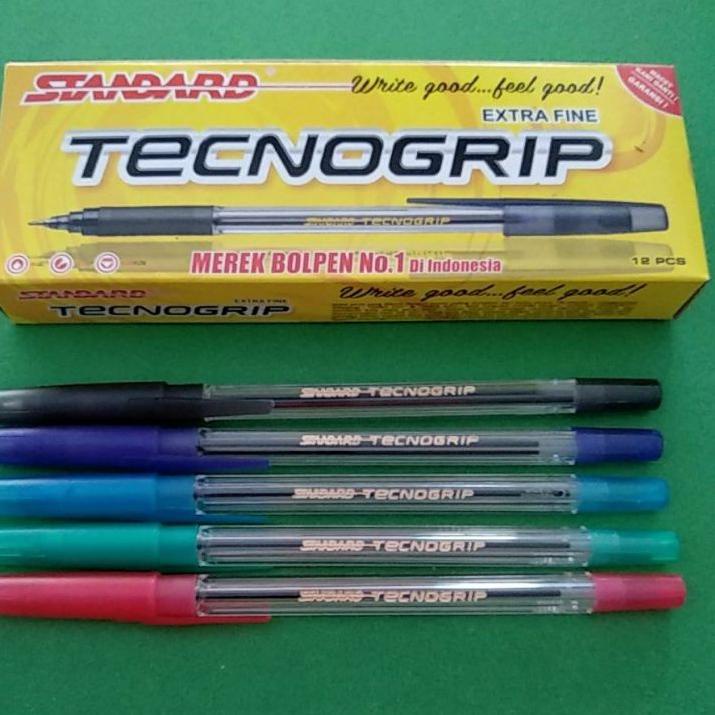 

ボ Pulpen Standard Tecnogrip Isi 12 ㊎