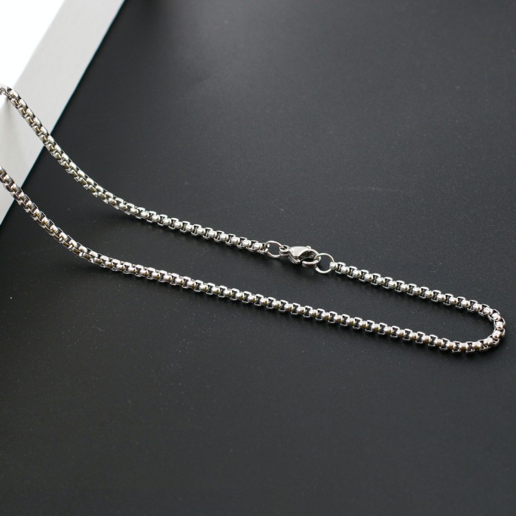 ELNIRO Necklace LUIGI Real Titanium Anti Karat Kalung Titanium Pria Wanita Unisex