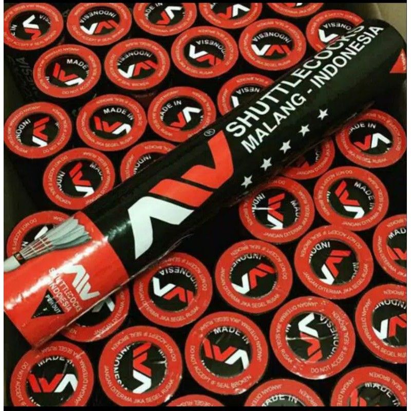SHUTTLECOCK AW HITAM bola badminton shuttlecock wa bola  kok aw bulutangkis cock badminton
