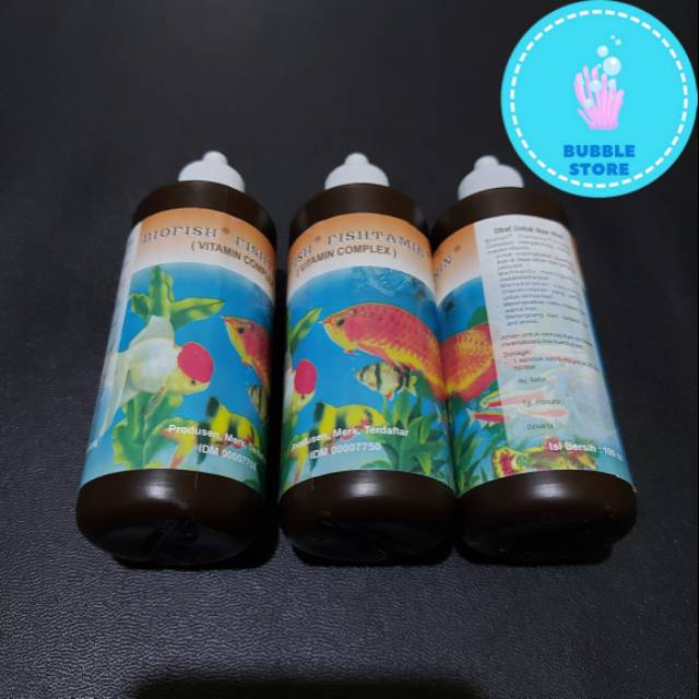 VITAMIN IKAN BIOFISH FISHTAMIN / VITAMIN IKAN HIAS VITAMIN COMPLEX BIOFISHTAMIN
