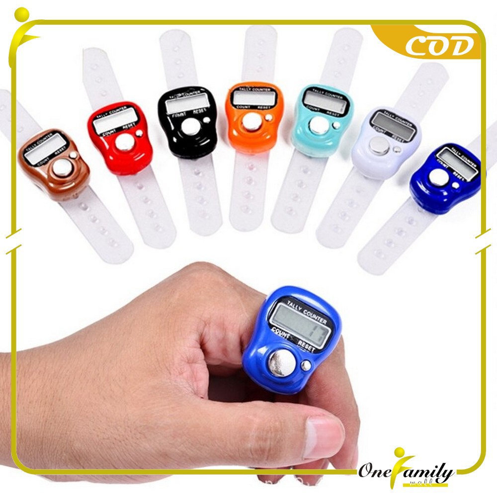 Tasbih Digital Muslim Mini Tally Counter Alat Hitung Tasbih Digital / Finger Counter Import Murah B