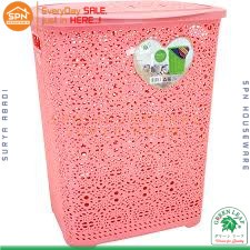 GREEN LEAF Laundry Basket / Keranjang Pakaian 1533 - Random