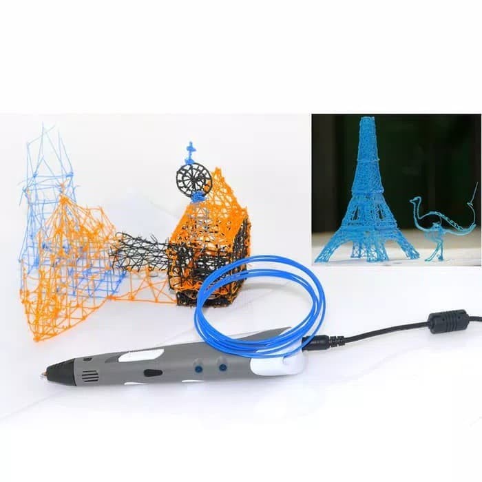 BAROKAH GAMIS 3d drawing printing pen stereoscopic pena gambar hologram