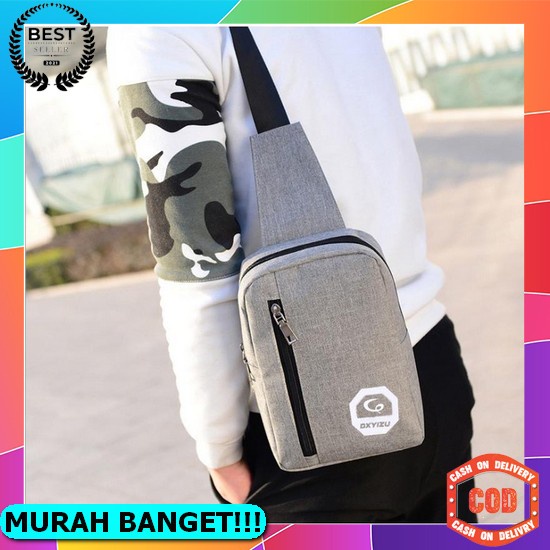 Tas Selempang Pria Berkualitas Premium Import Murah Branded Anti Air J2O1 Kekinian Distro Bermerk Si