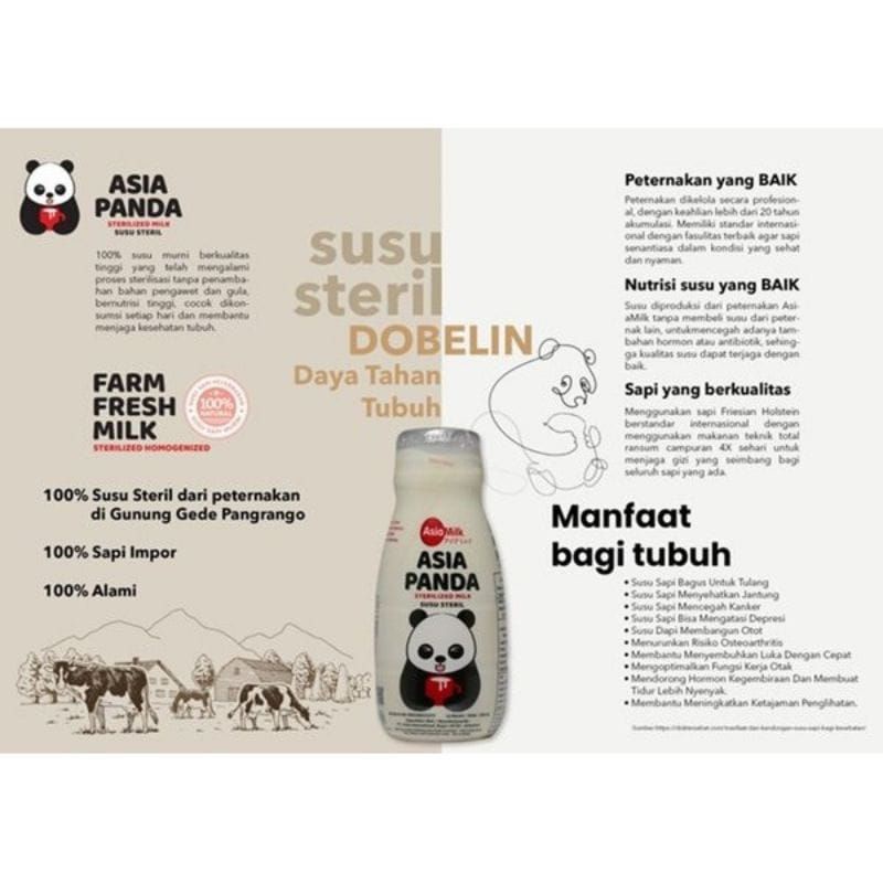 Asia Milk — Asia Panda Susu Steril 200ml