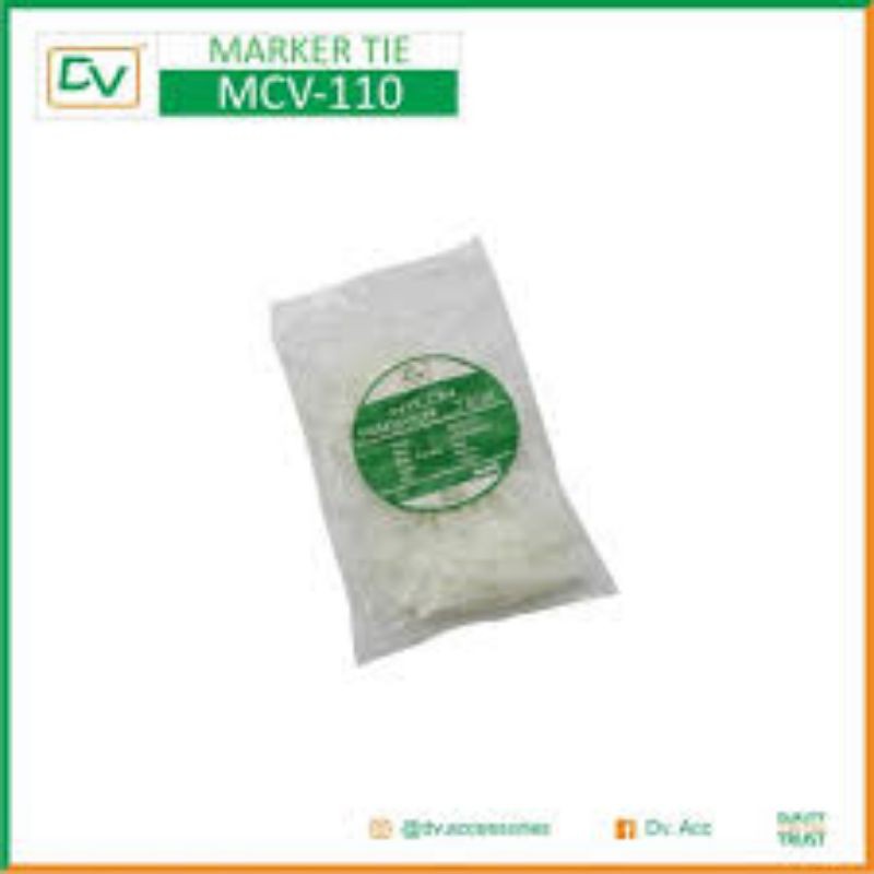 

MARKER TIE DV / MCV-110 / 2,5 X 110 / 2-22 8 KGS / 20 X 13
