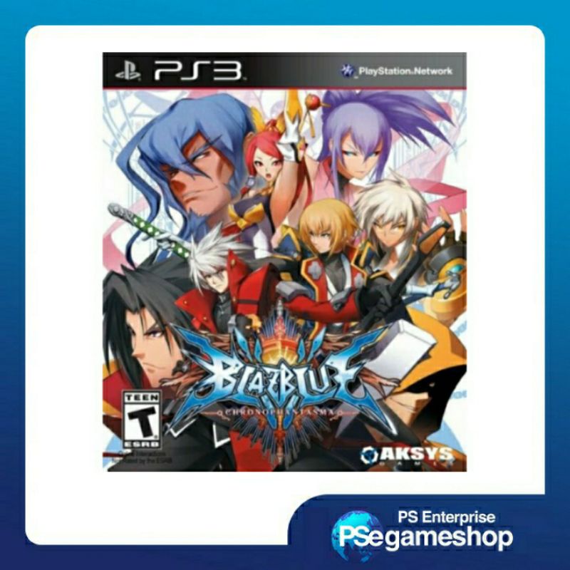 Ps3 BlazBlue: Chrono Phantasma ( R3 / noseal ) - preloved