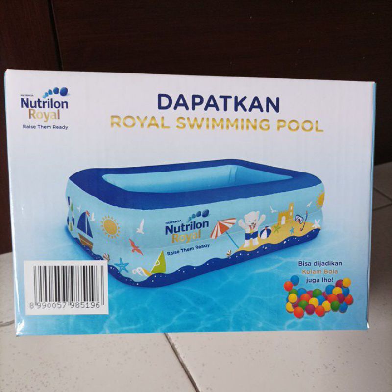 Kolam Nutrilon / Swimming Pool Nutrilon / Royal Resilent Pool BIRU MUDA