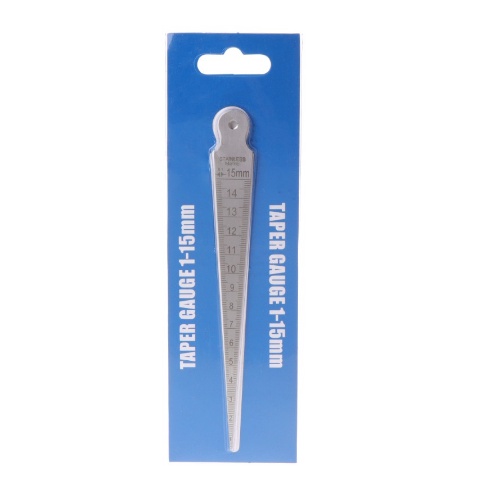 

bore taper gauge bor tapper gage 15mm mistar penggaris lancip murah
