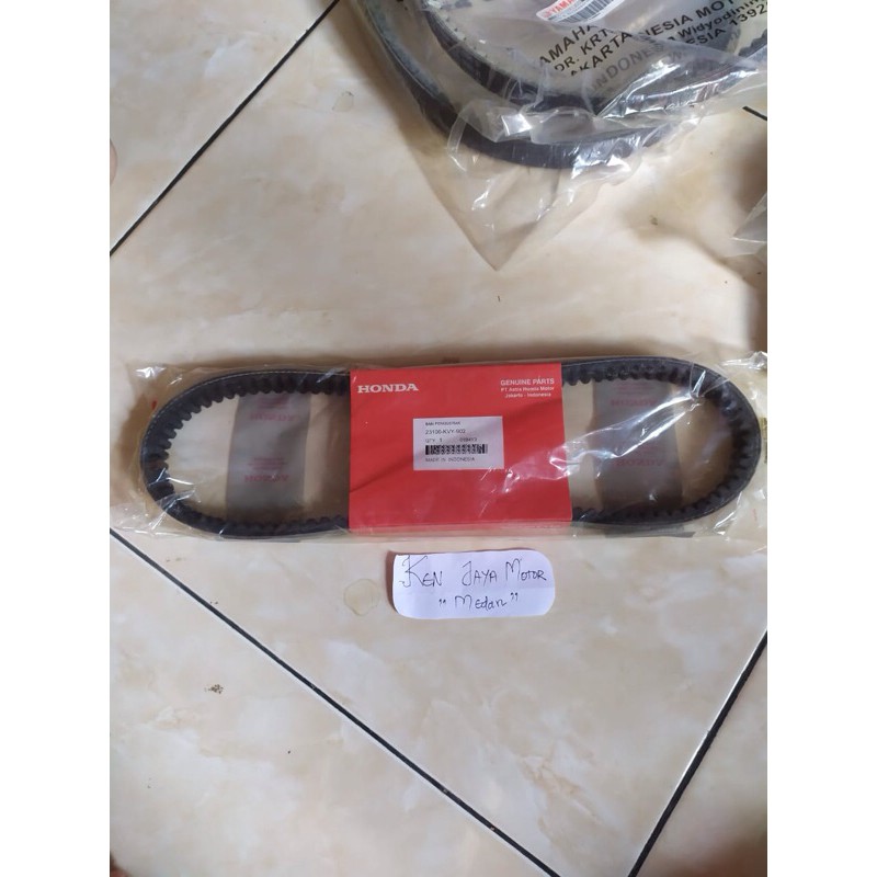 VANBELT VAN BELT tali kipas beat.  23100 kvy. asli merek honda genuine part