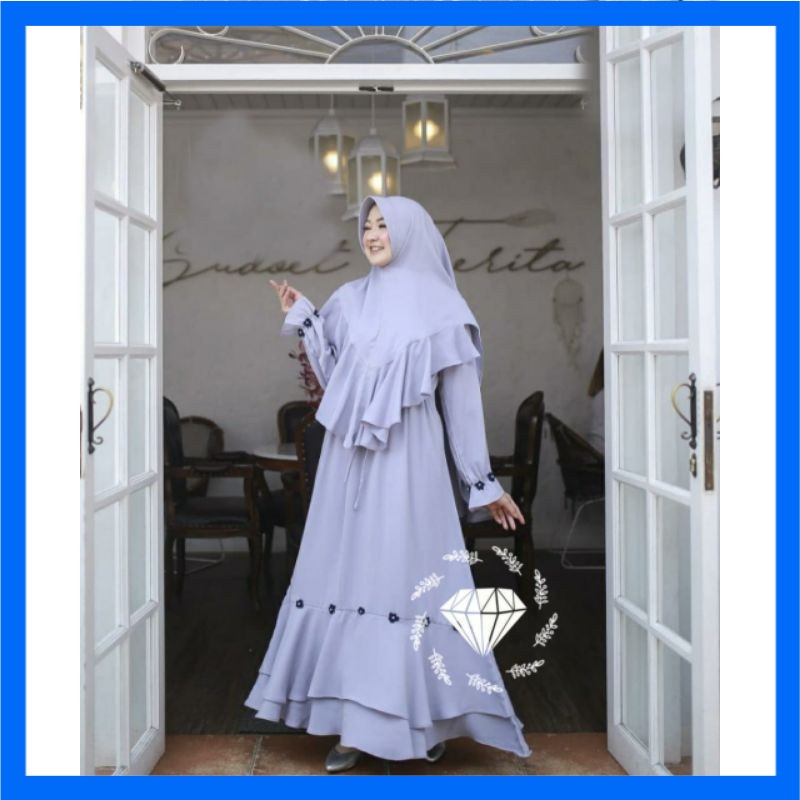 GAMIS SYARI DEWASA TERBARU 2021/SYARI DEWASA TERLARIS/GAMIS SYARI MODEL KEKINIAN/GAMIS SYARI ZAYIN