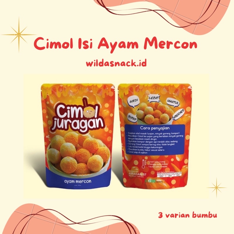 

Cimol Isi Ayam Mercon | isi 10 cimol | cemilan enak | makanan ringan | cimol | snack | cemilan | camilan | makanan kering | makanan basah | cimol ayam mercon | cimol pedas | cimol pedes | wilda snack | wildasnack