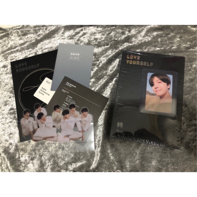 [UNSEALED] BTS Love Yourself : Tear Album Y Version PC J-Hope FULLSET