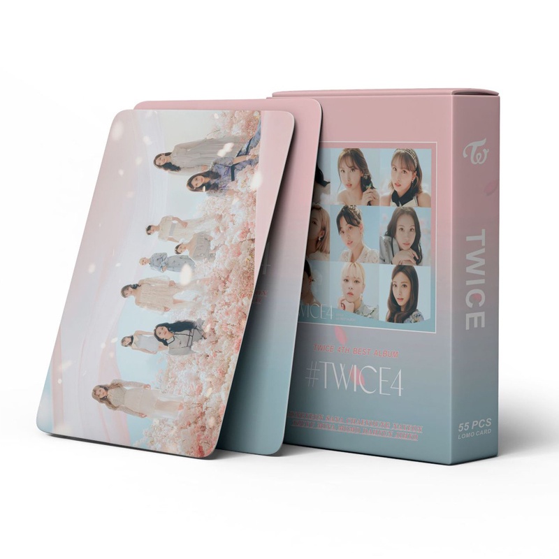 54pcs / box Kartu Foto LOMO TWICE 4 Sana Momo