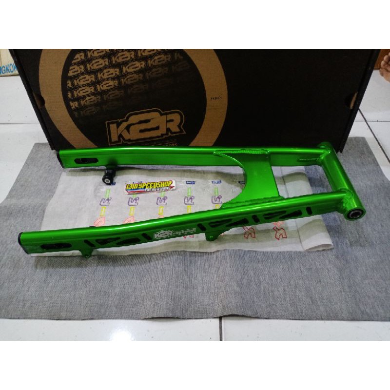 SWING ARM K2R KAWAHARA OVAL COAK HIJAU NINJA R/SS/KR 150 MONTING BAWAH