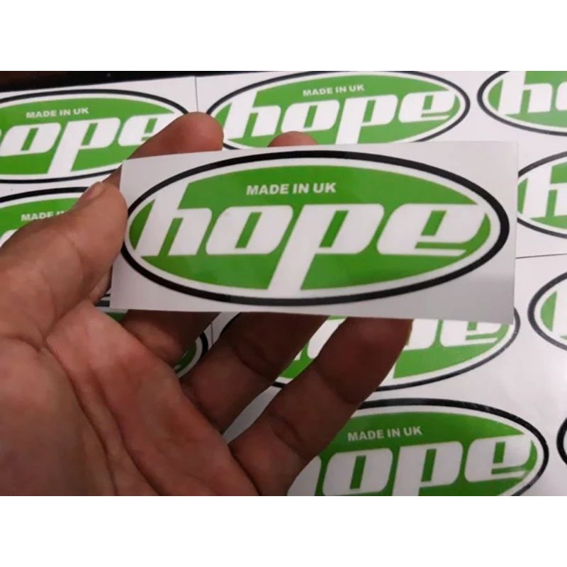

stiker logo hope/decal Hope