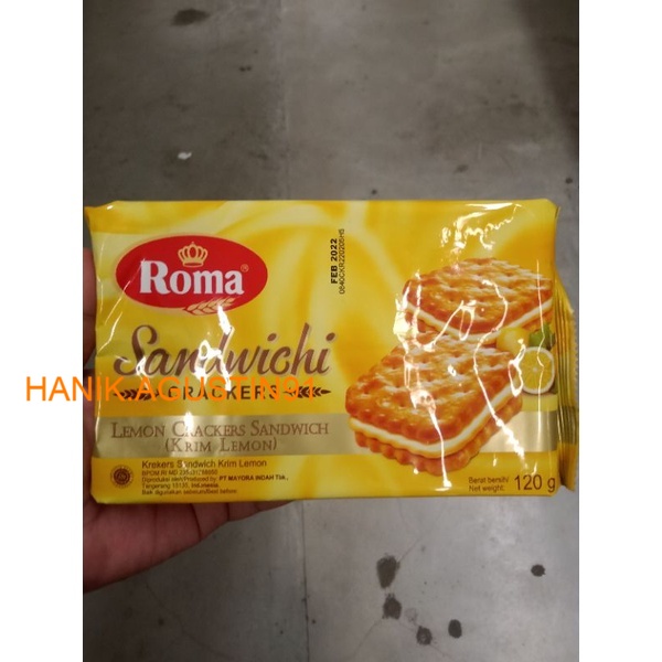 

Roma Sandwichi Lemon 114 Gr SS91