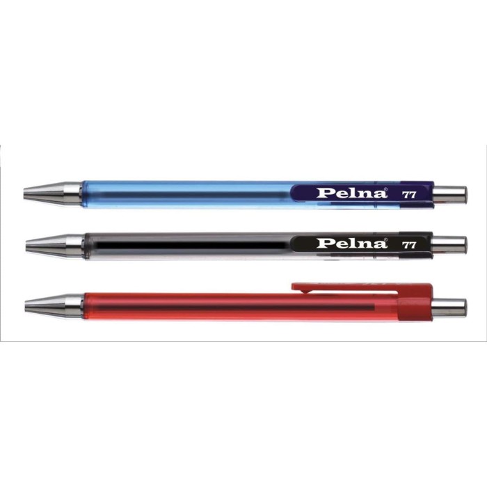 

Cuci Gudang Pulpen Pelna 77 . 0.7 Mm Smooth/Pulpen Murah Bagus/12 Pcs Berkualitas