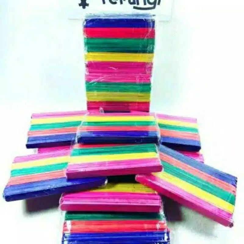 LJ-STICK STIK ES KRIM WARNA ISI 500 PCS