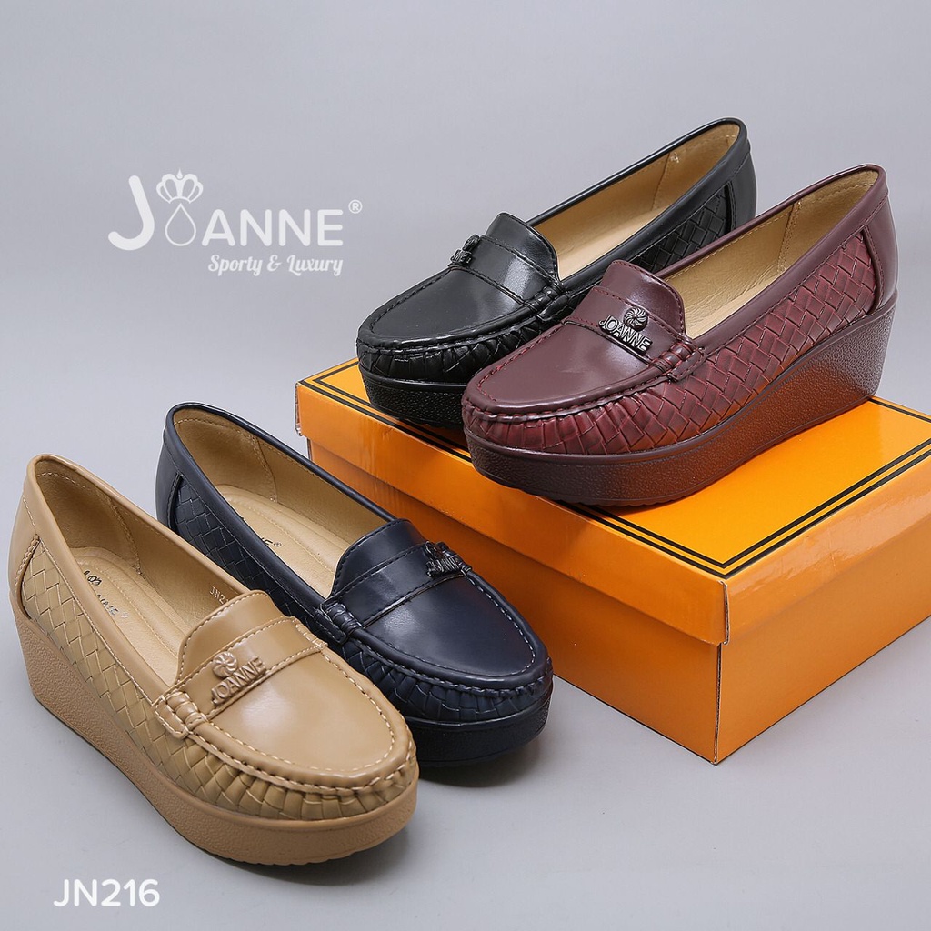 JOANNE SEPATU WANITA WEDGES SHOES #JN216 ORIGINAL