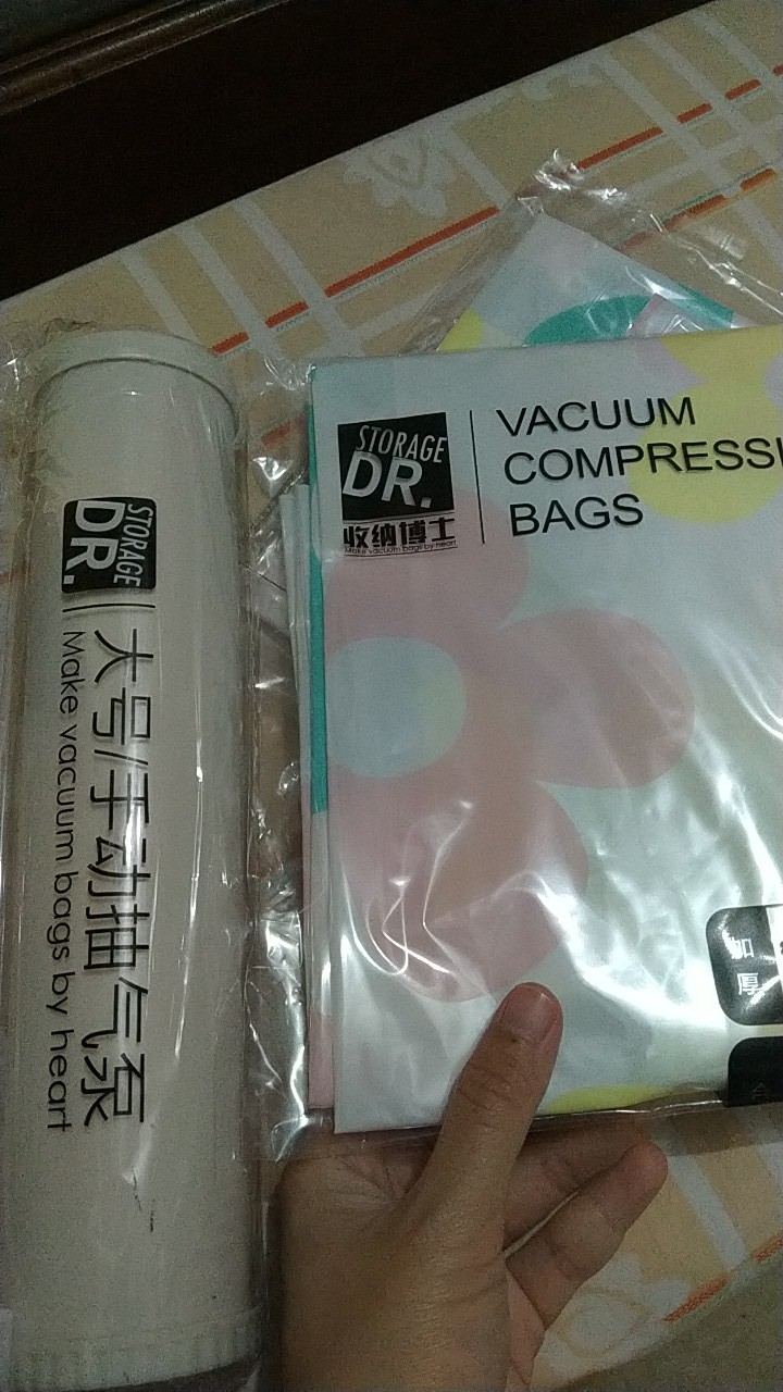 Kantong Pakaian Plastik Vakum 10 Pcs Free Pompa