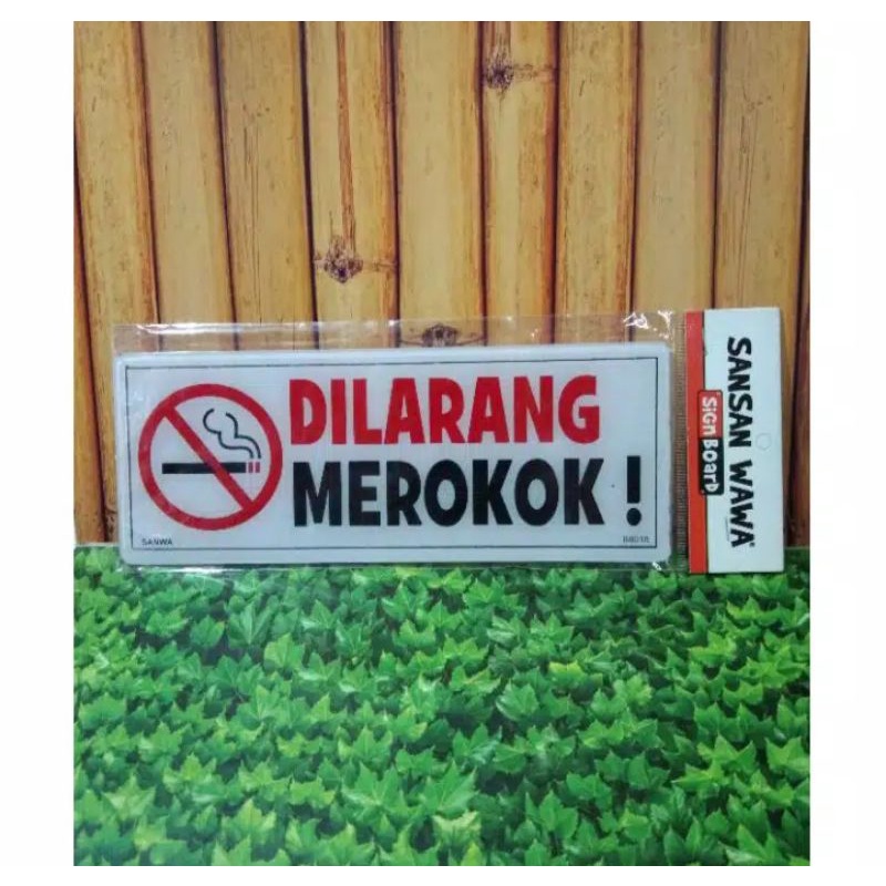 

Sign Board murah (Dilarang Merokok)