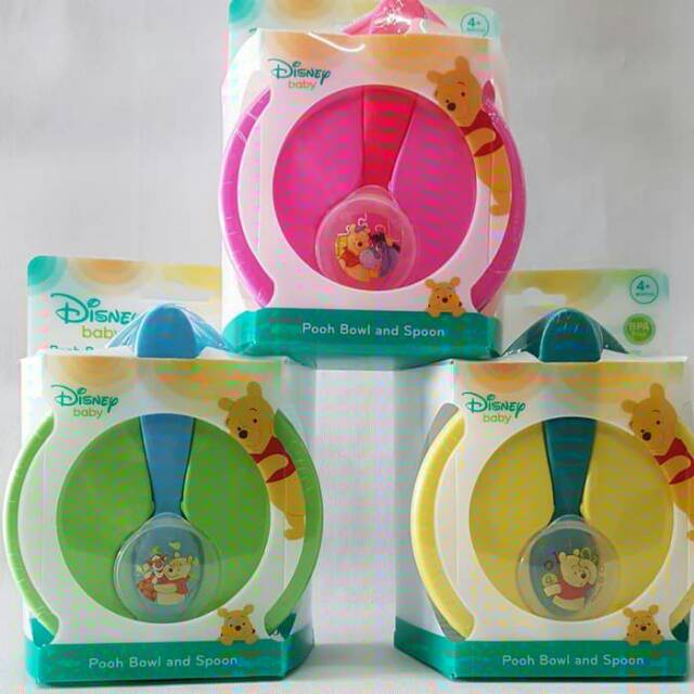 Kiddy pooh Bowl &amp; spoon