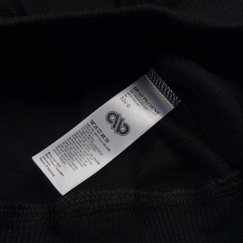 BRAD PRESENT ORIGINAL Sweater Crewneck Sweatshirt cowok warna black with duck series art seri D10091