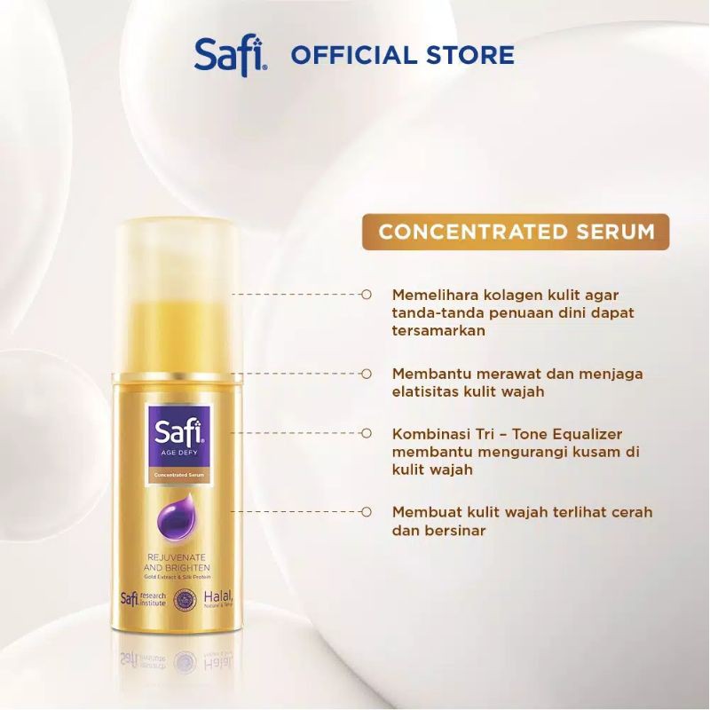 SAFI AGE DEFY CONCENTRATED SERUM SAFI AGE DEFY SERUM 20ml