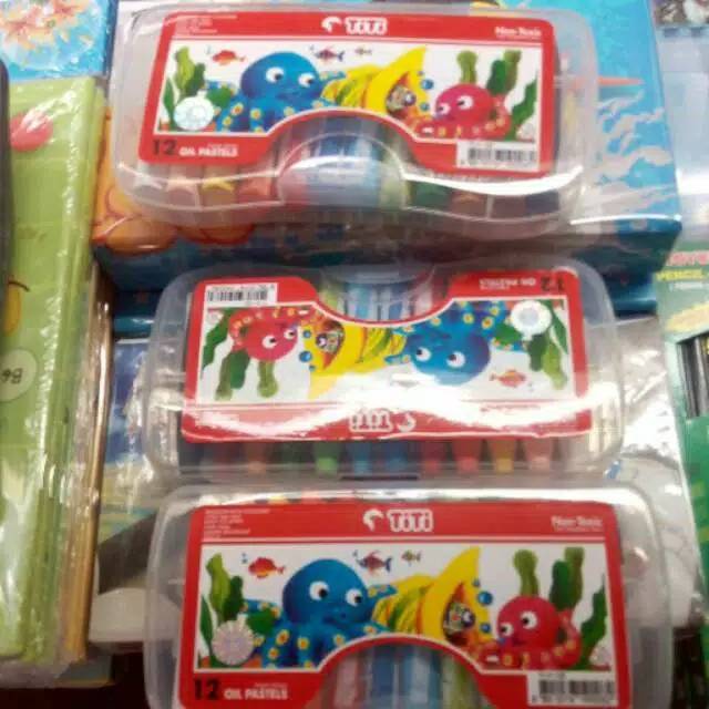

Crayon Titi 12 Warna Oil Pastel